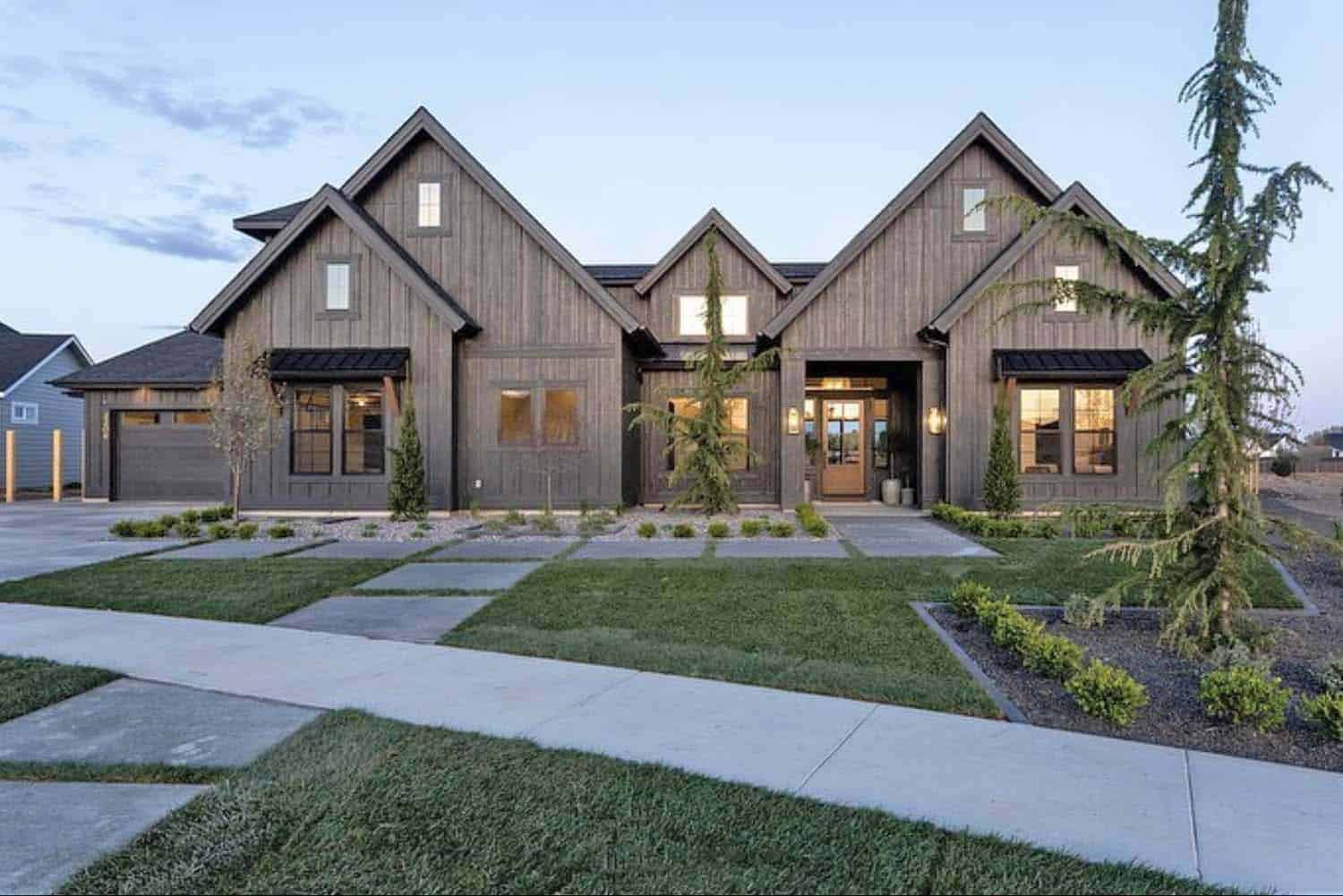modern home exterior