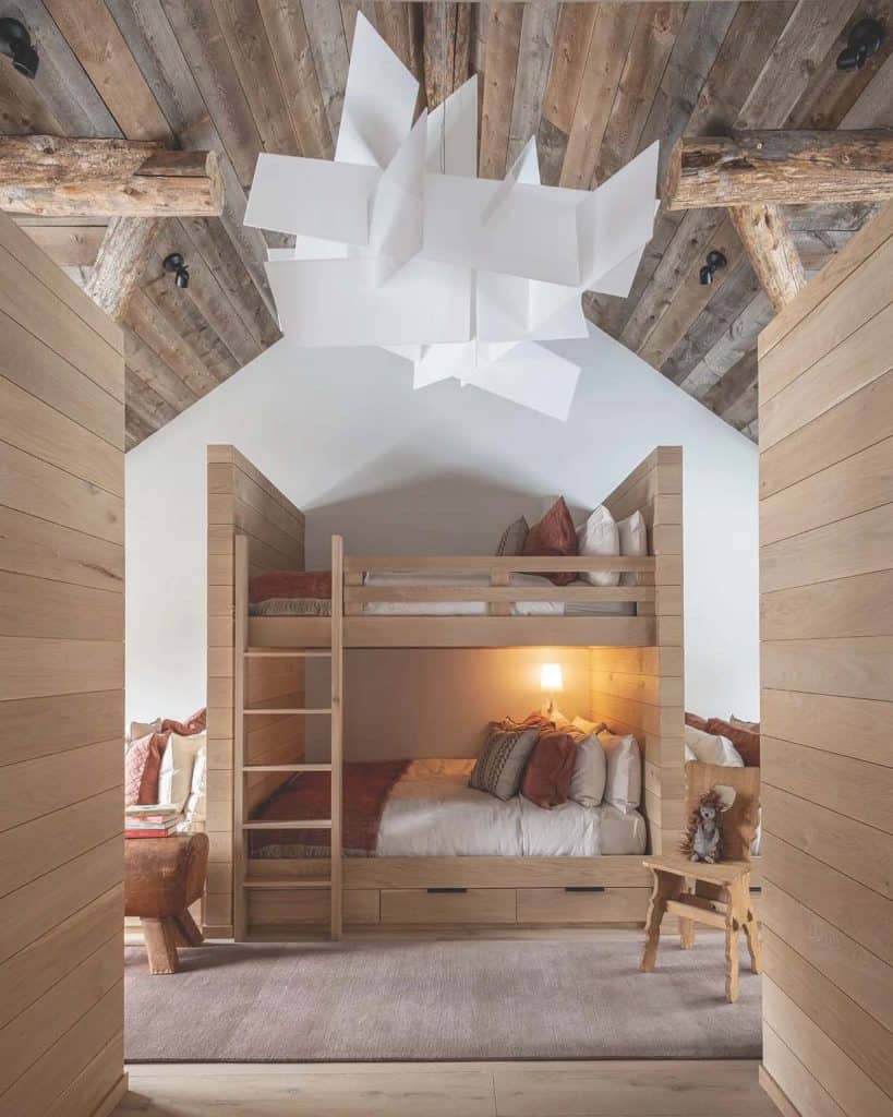 Inside a stunning Montana mountain house with elegant and rustic interiors