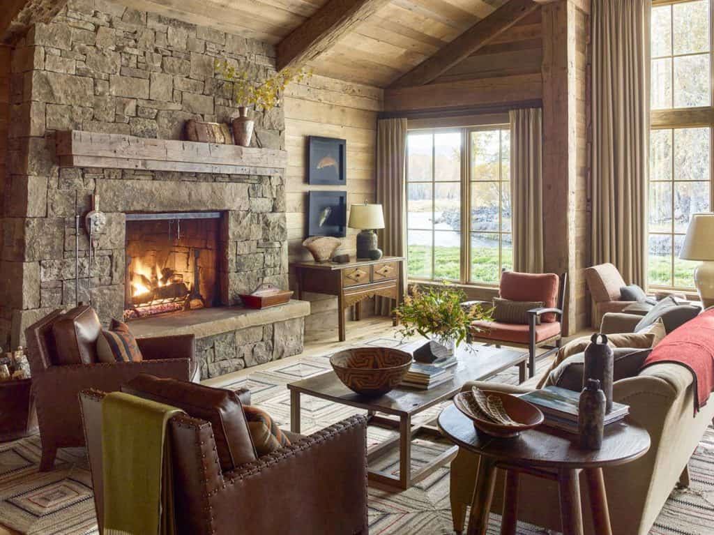 This Montana ranch house gets a cozy update with peaceful river views