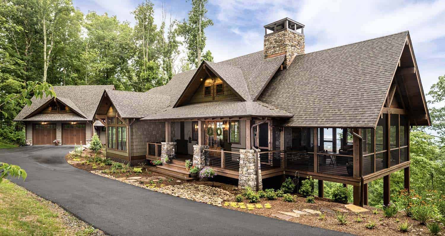 mountain dream home exterior