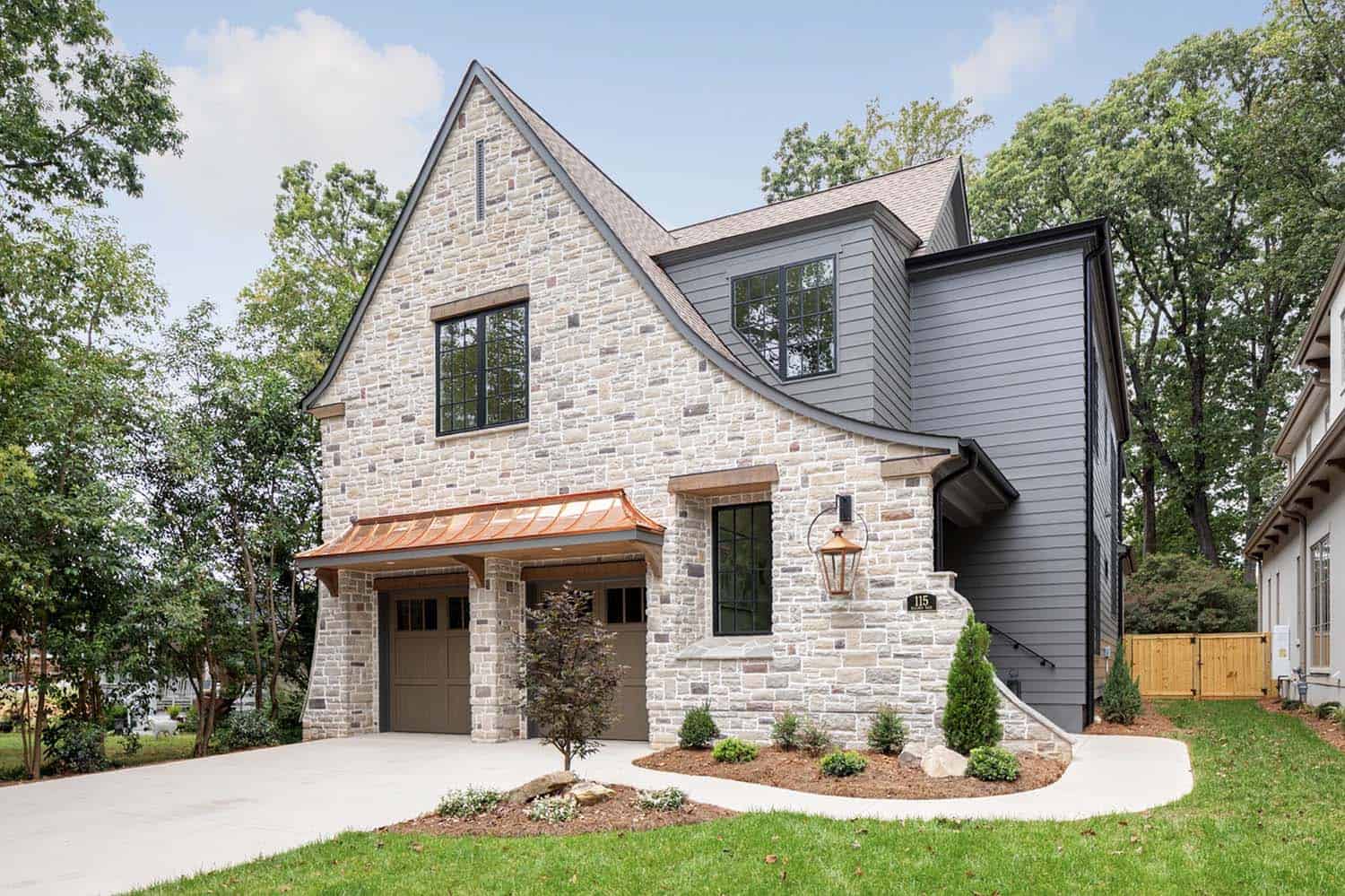 contemporary home exterior