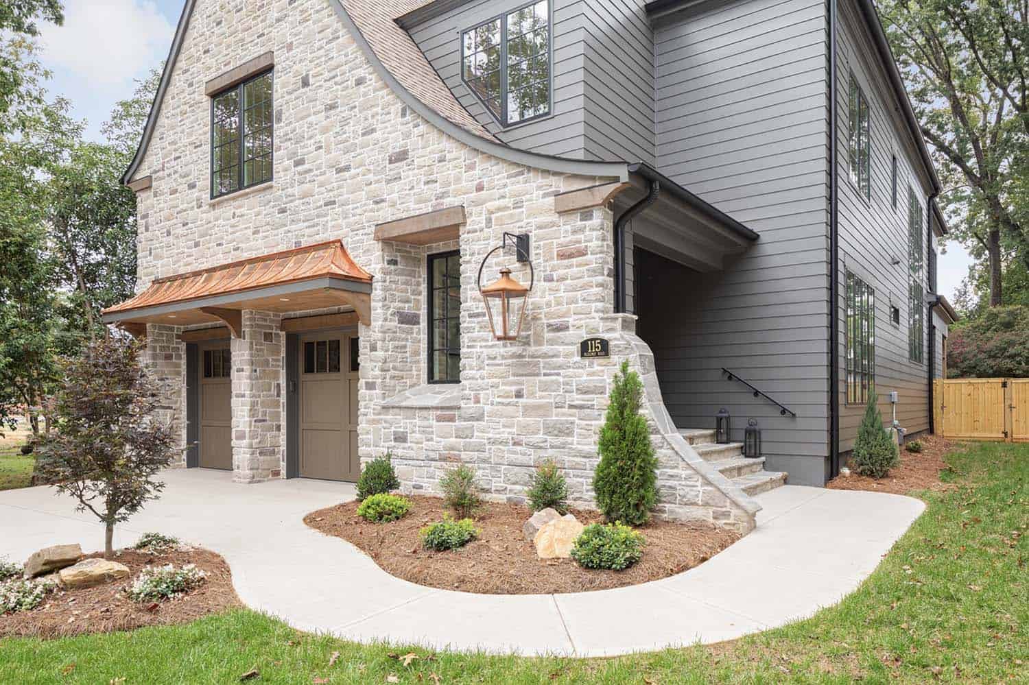 contemporary home exterior