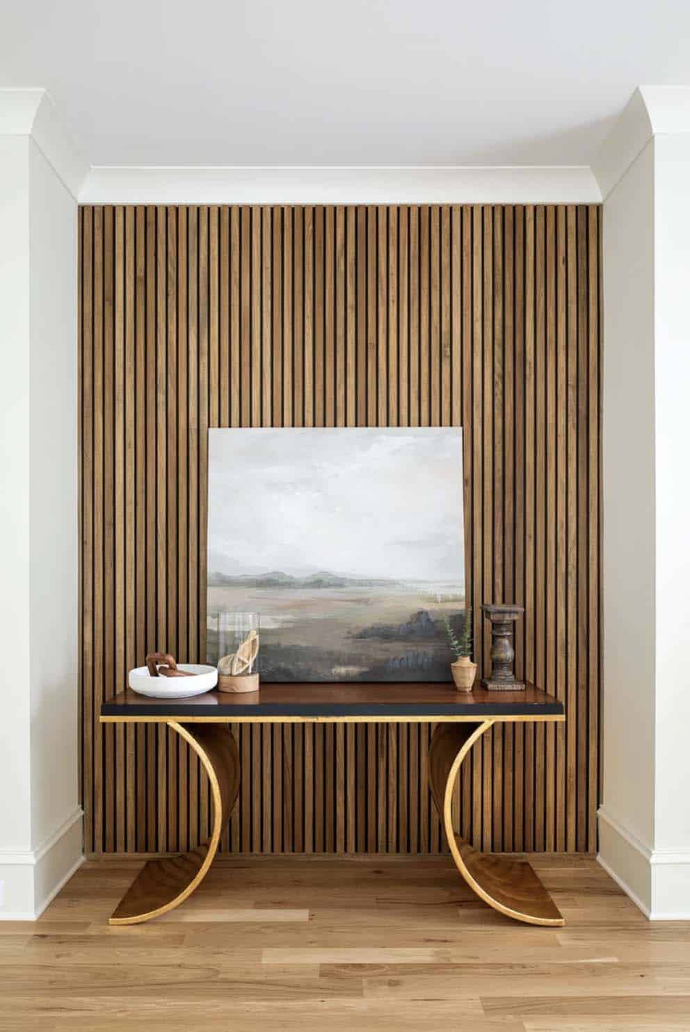 contemporary console table