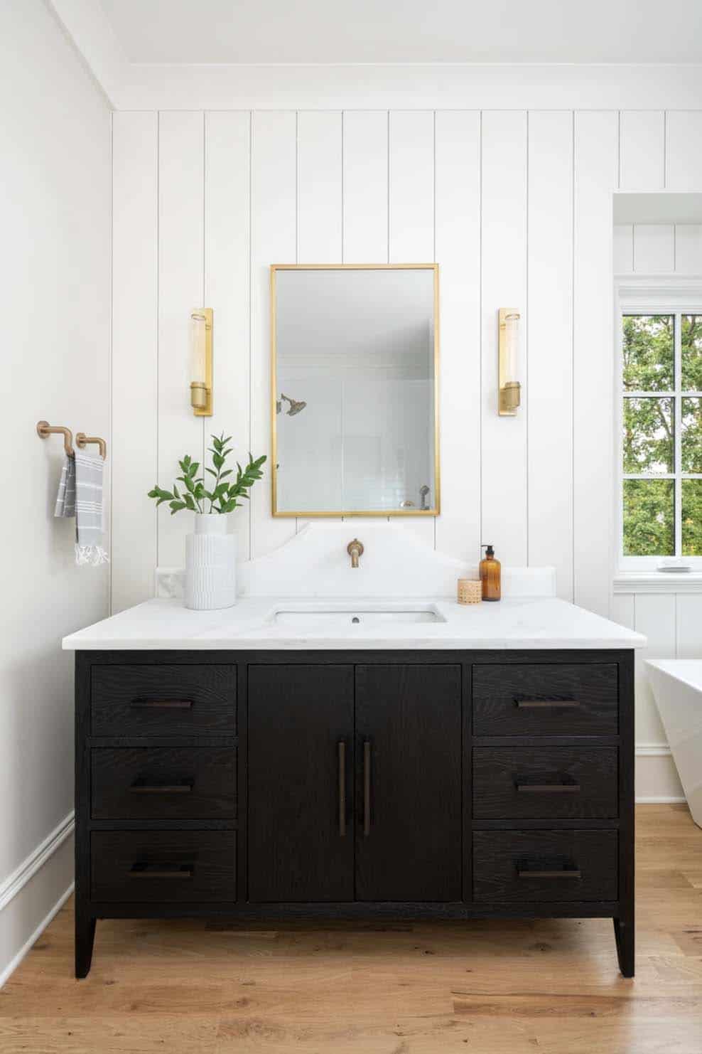contemporary bathroom vanity