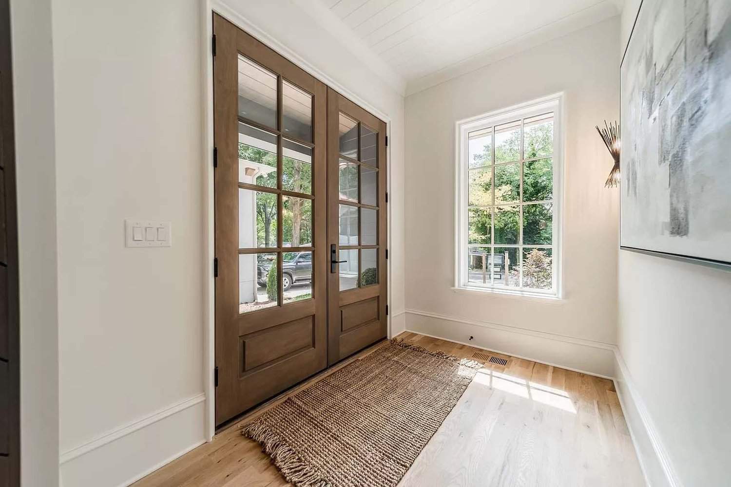 contemporary home entry 
