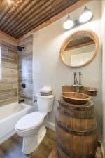 27 Beautiful Rustic Bathroom Design Ideas For A Welcoming Oasis
