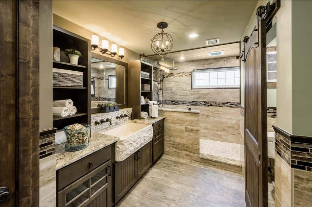 27 Beautiful Rustic Bathroom Design Ideas For A Welcoming Oasis