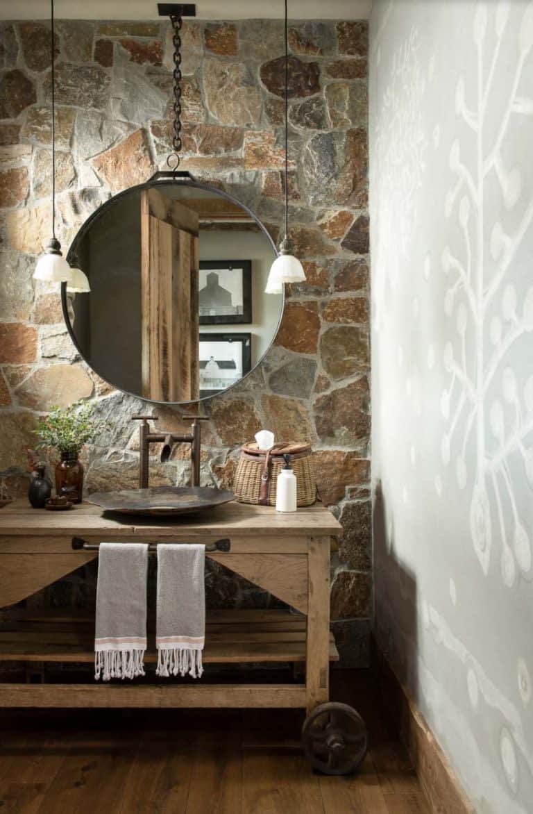 27 Beautiful Rustic Bathroom Design Ideas For A Welcoming Oasis