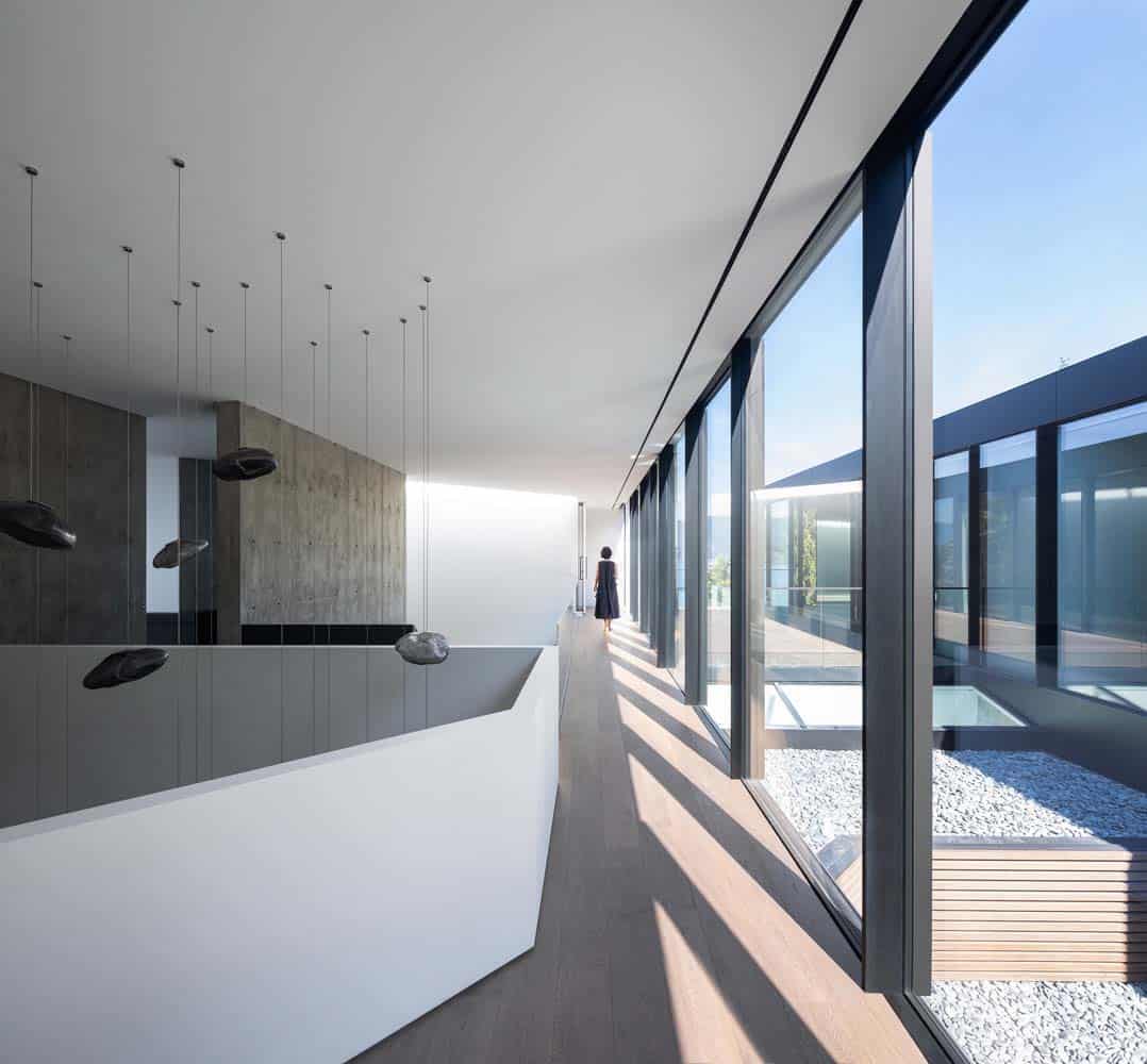 modern hallway
