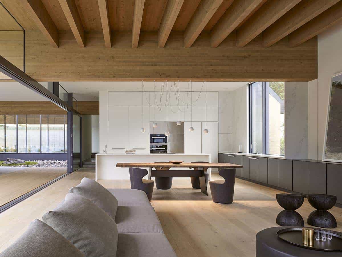 minimalist great room