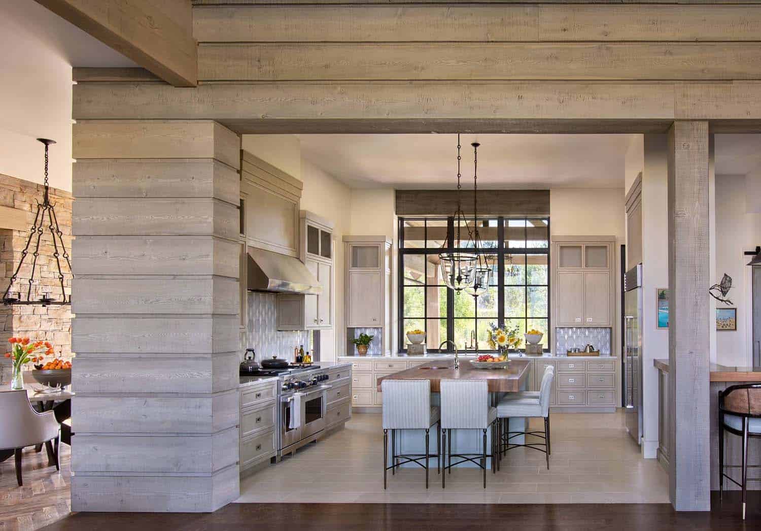 modern rustic kitchen