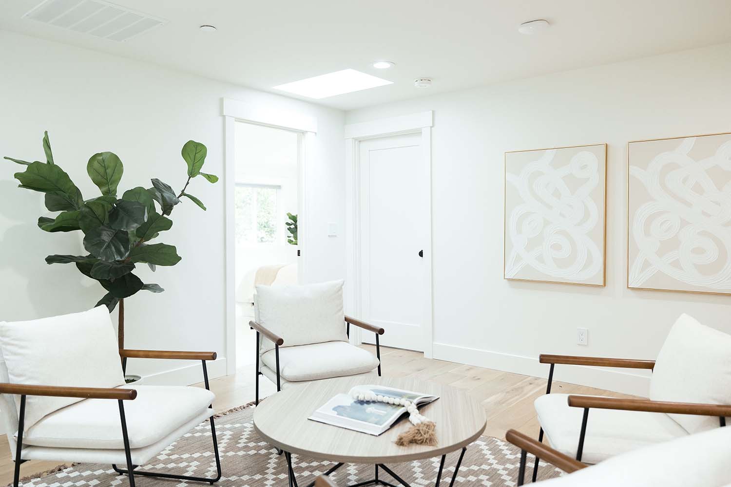 modern family room