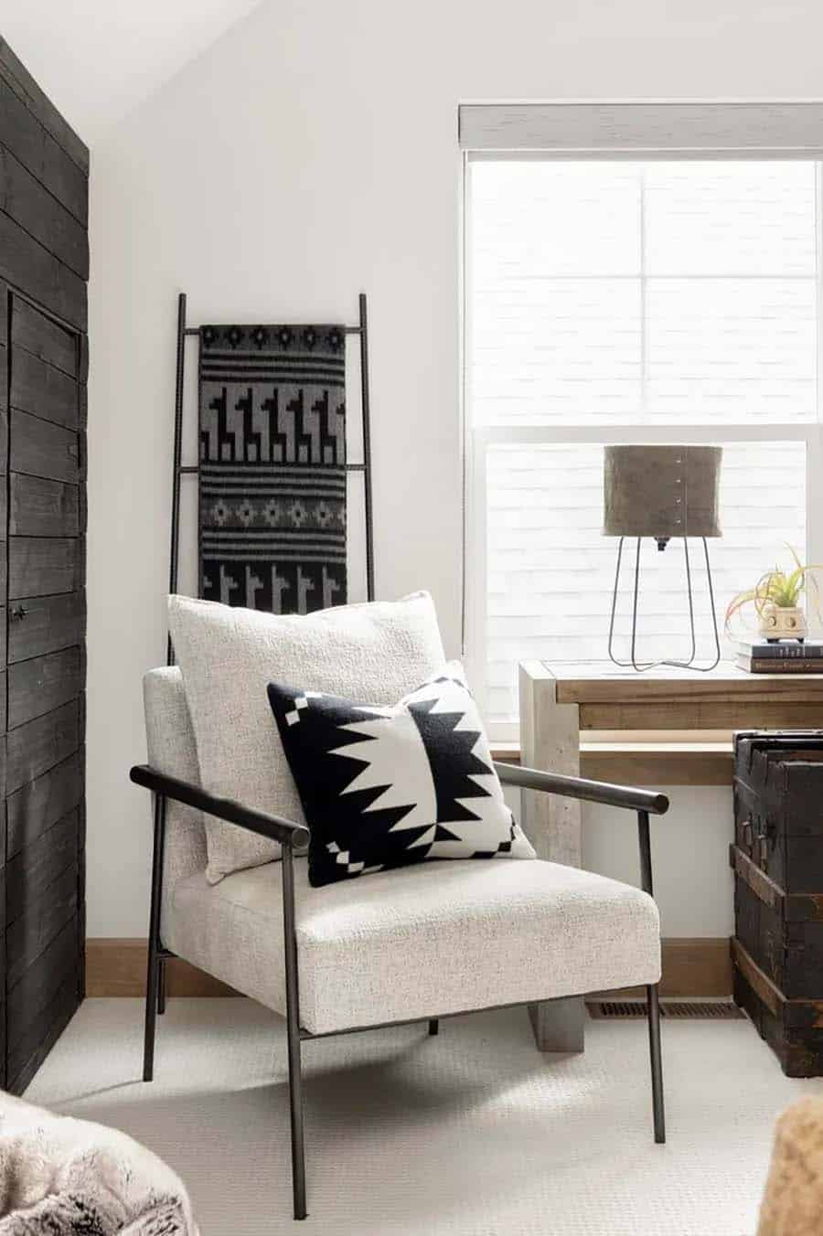 scandinavian style kids loft space