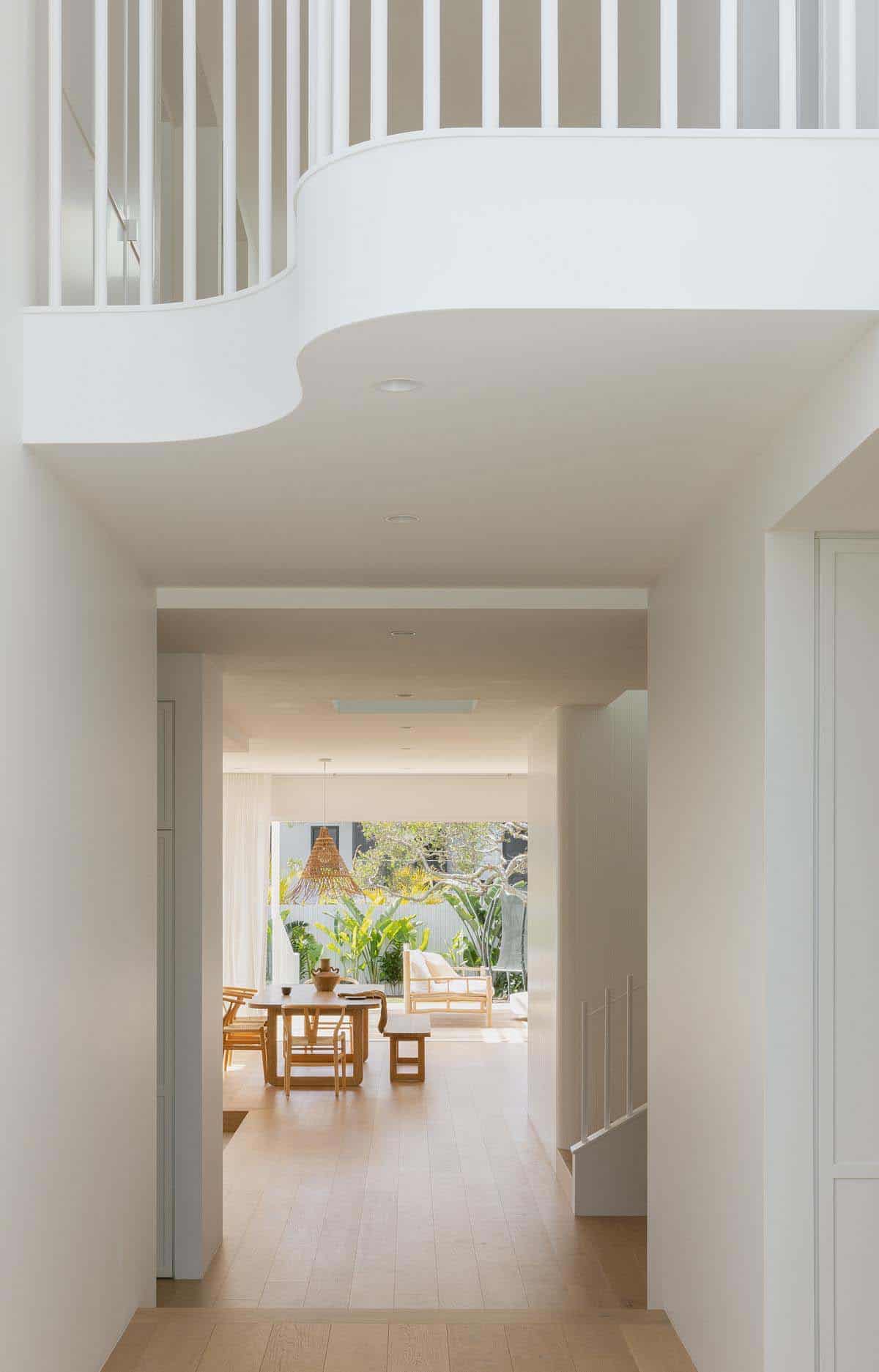 contemporary hallway