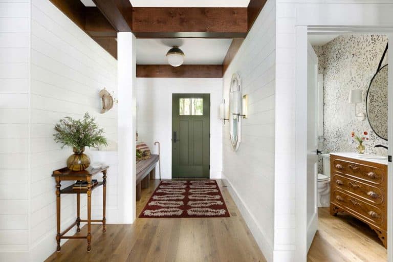 Step inside this Wisconsin lake house with serene and inviting interiors