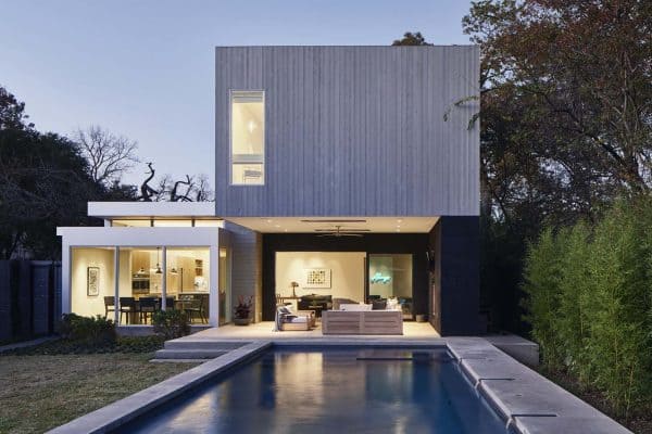 featured posts image for Incredibly striking modern Texas house perfectly blends indoor/outdoor living