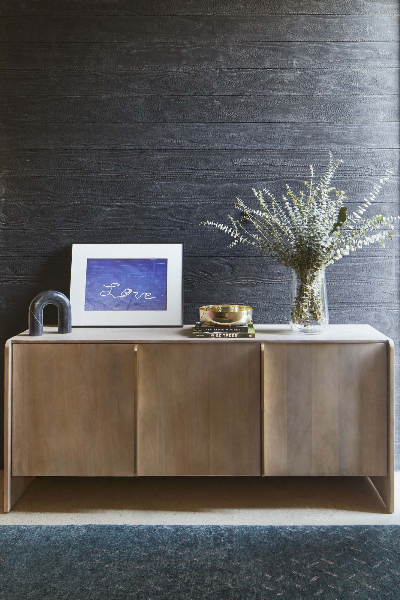 modern console table