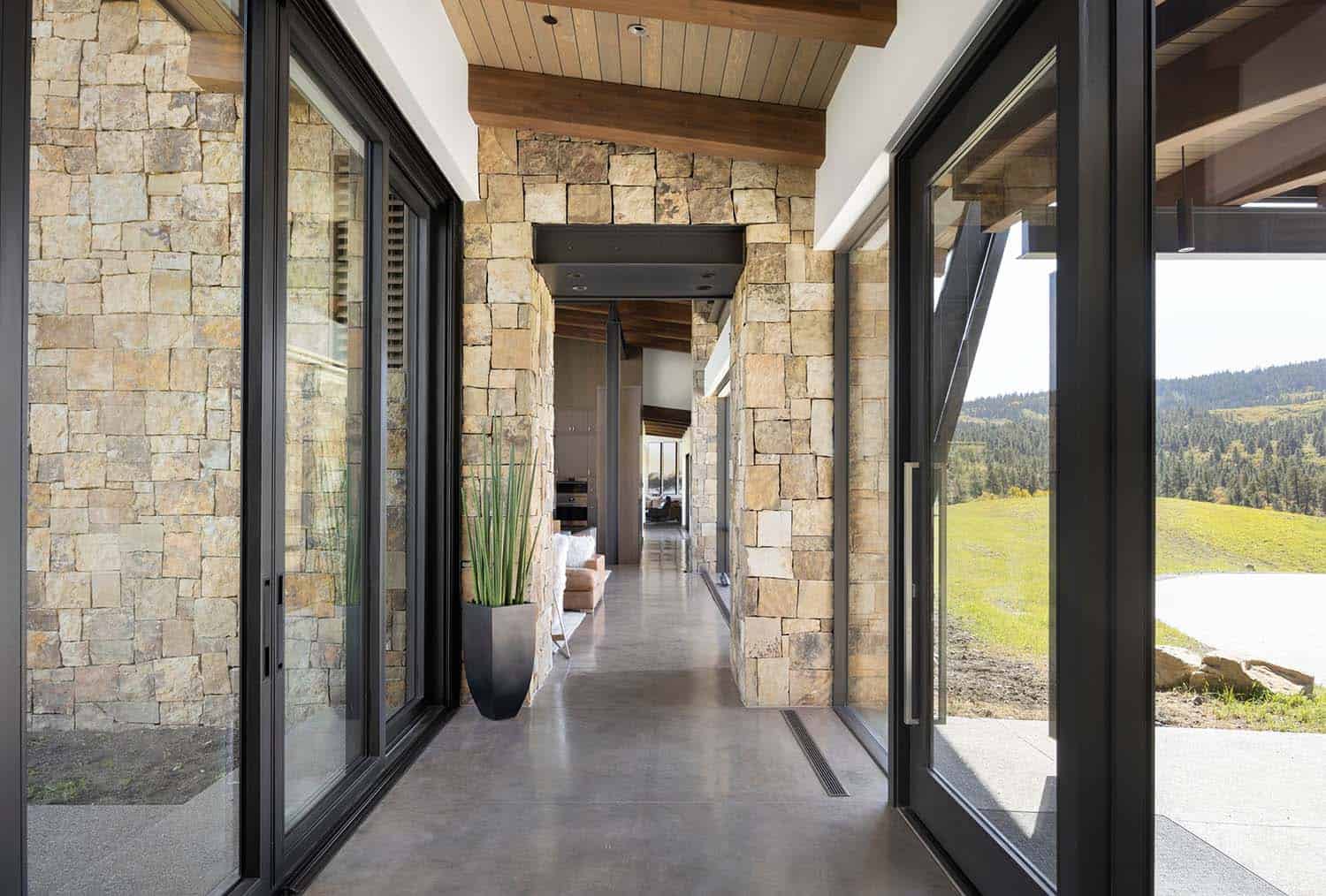 modern hallway