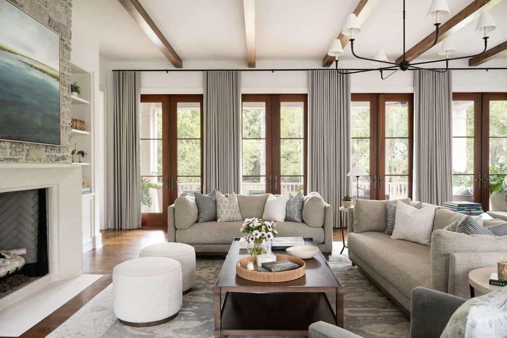 Inside this breezy and inviting Lowcountry coastal home in South Carolina