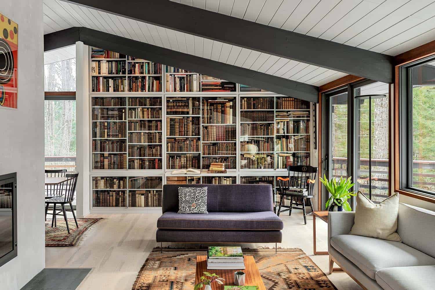 midcentury modern living room