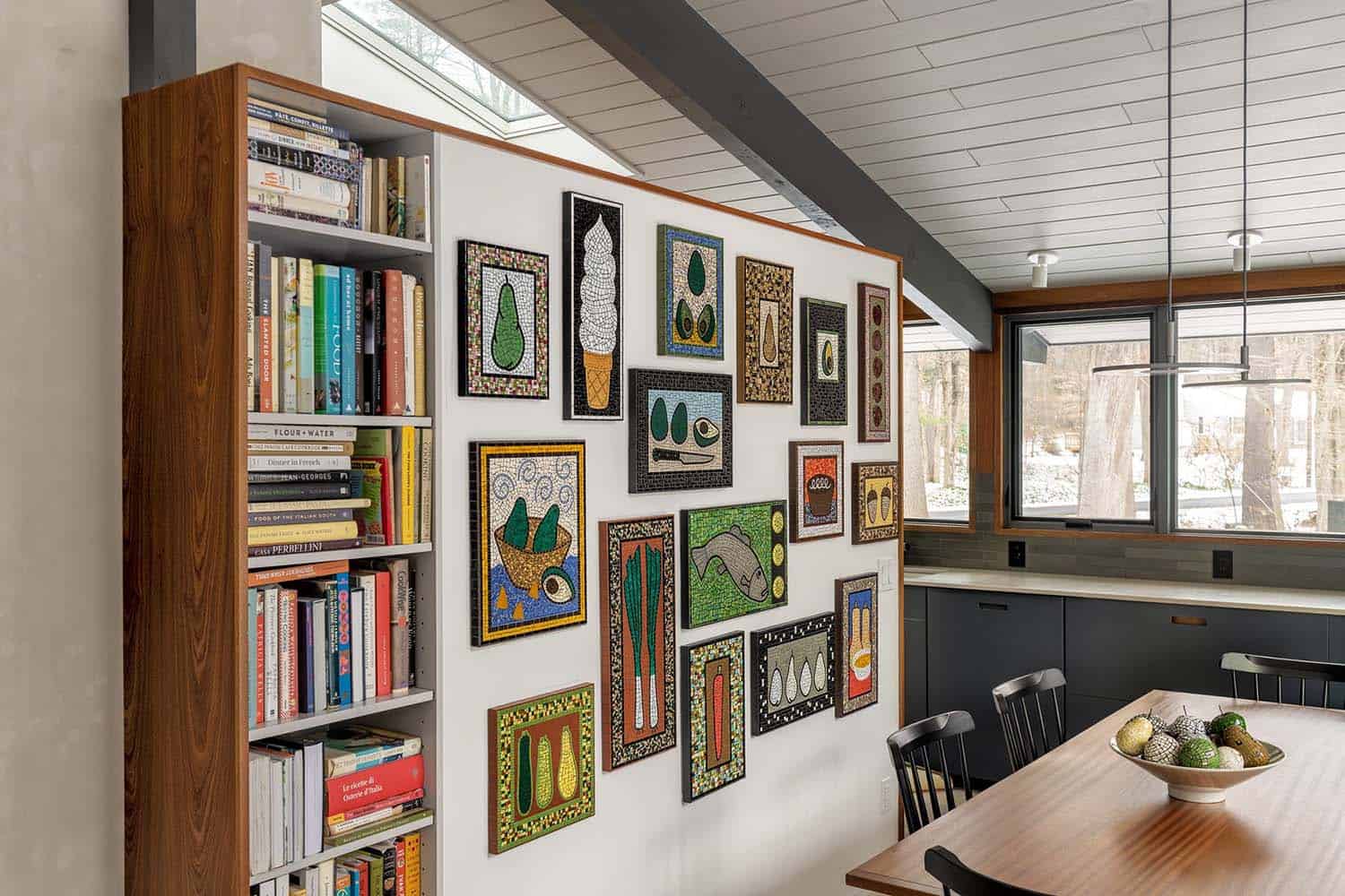 midcentury modern dining room