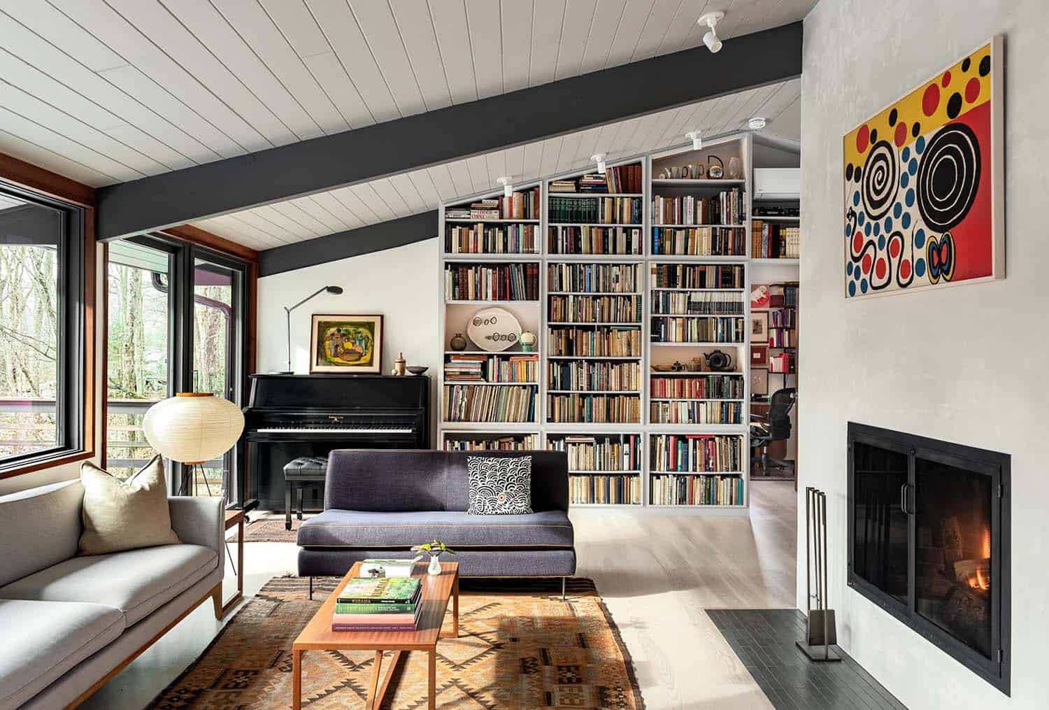 midcentury modern living room