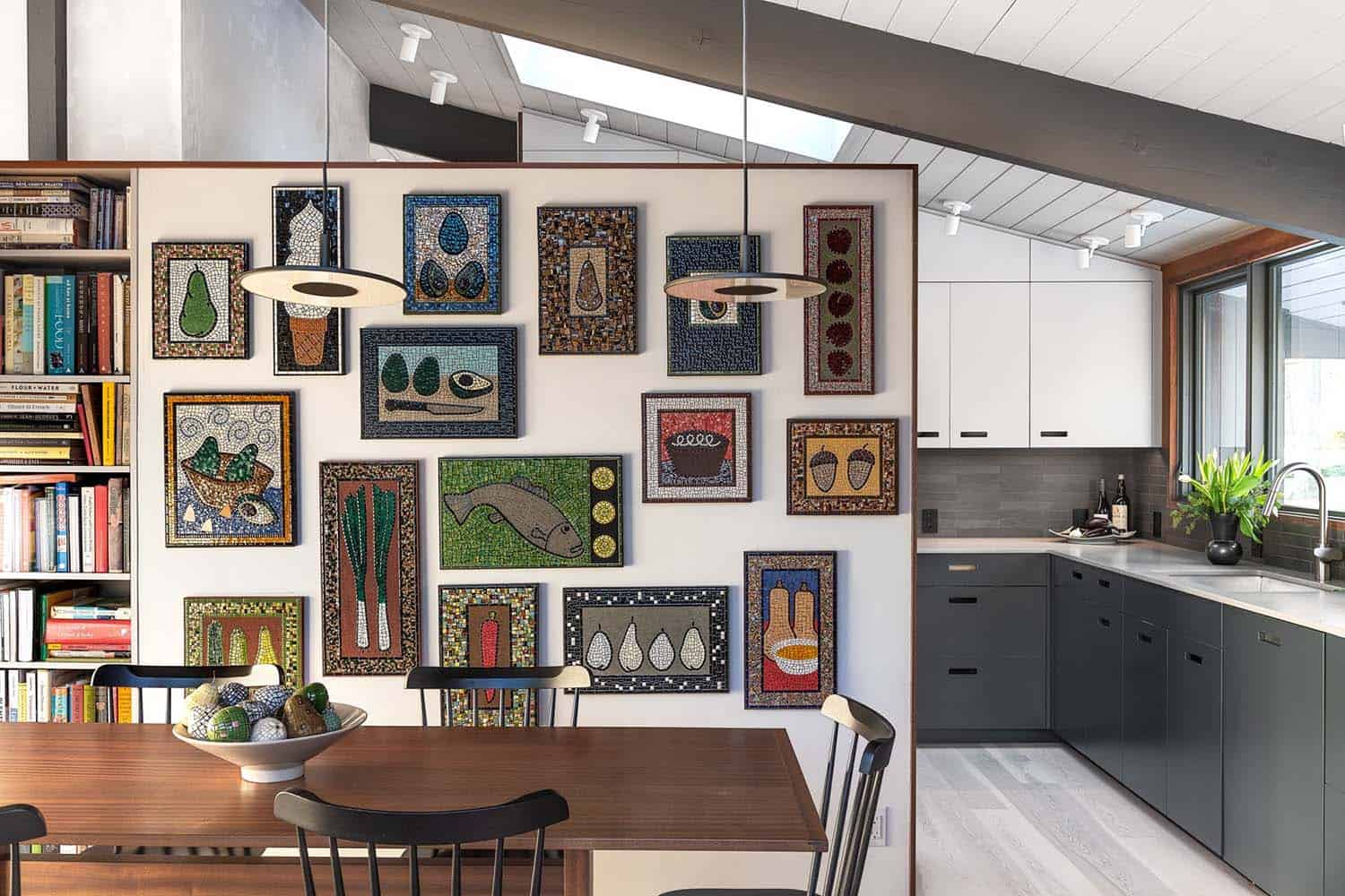 midcentury modern dining room