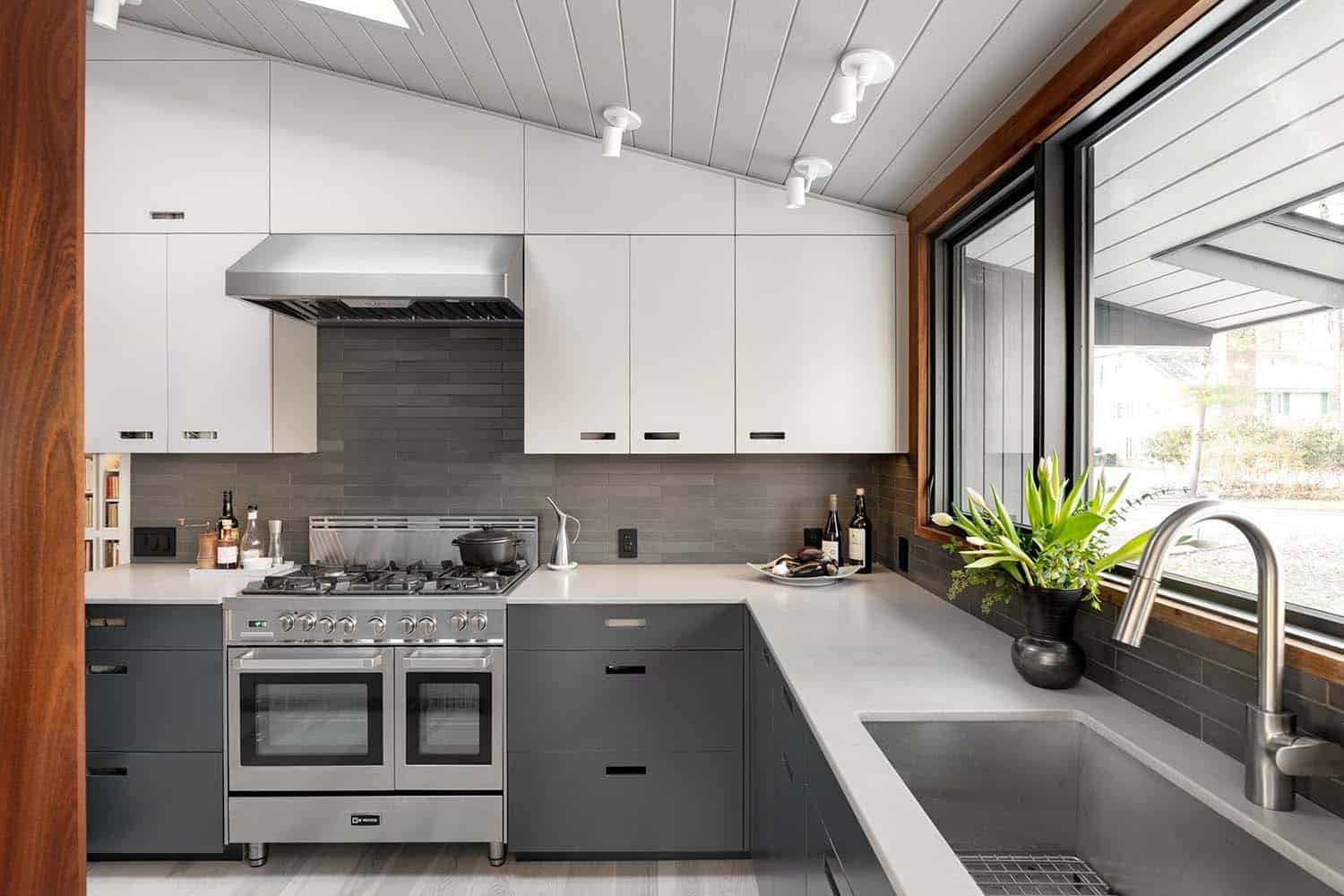 midcentury modern kitchen