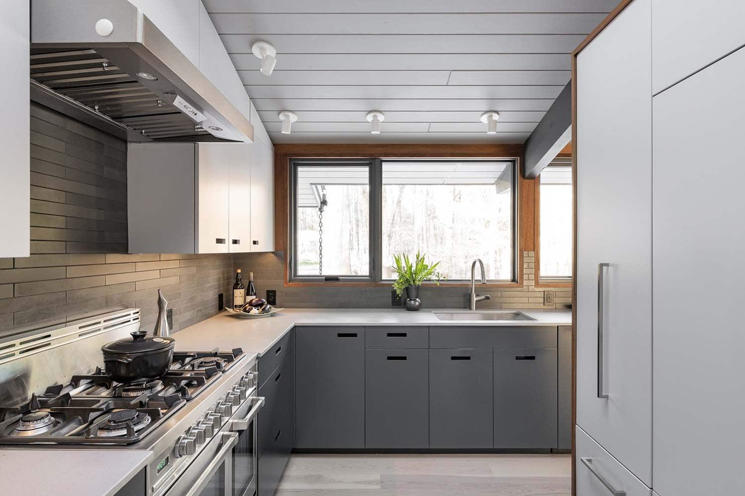midcentury modern kitchen