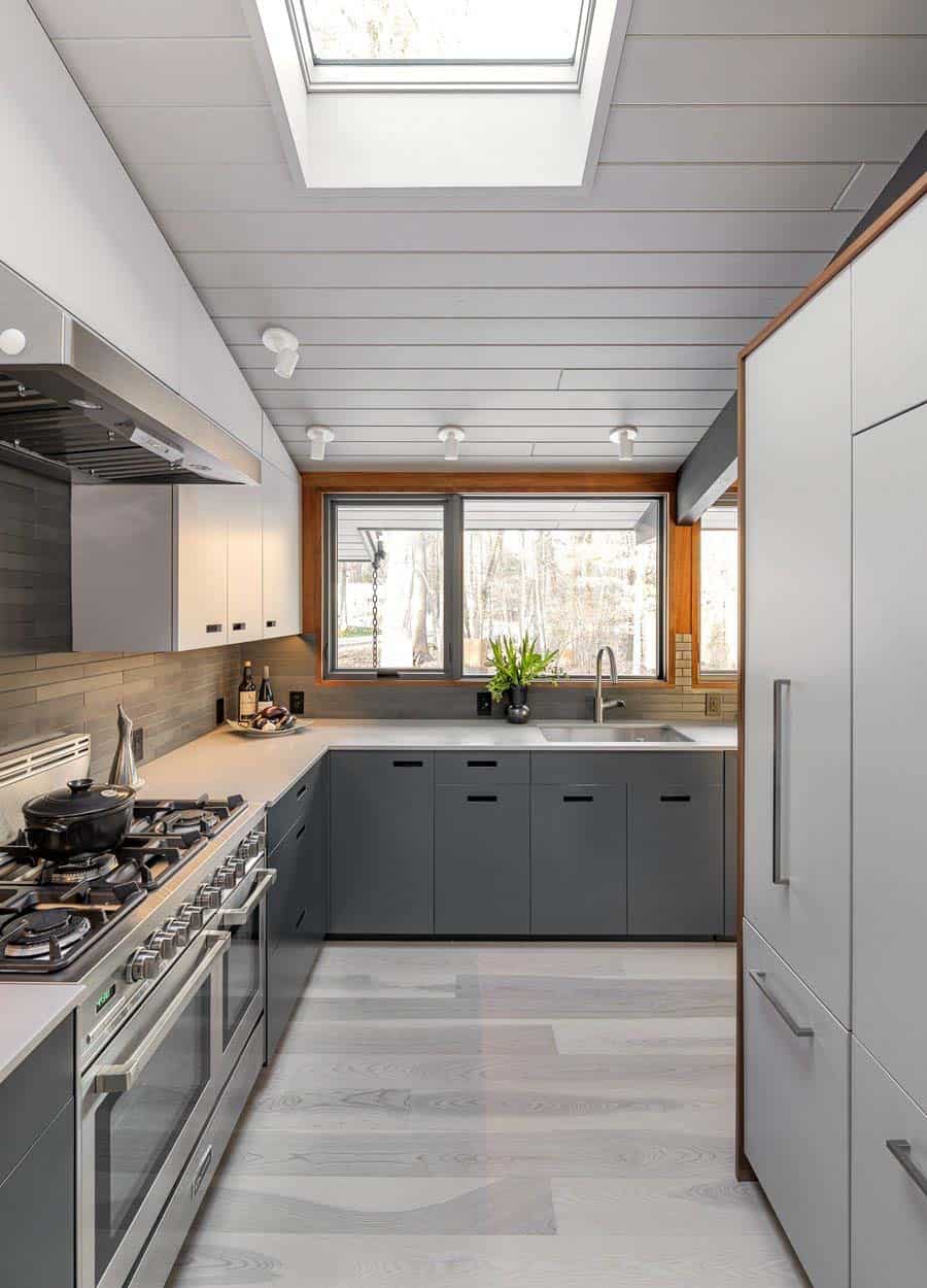 midcentury modern kitchen