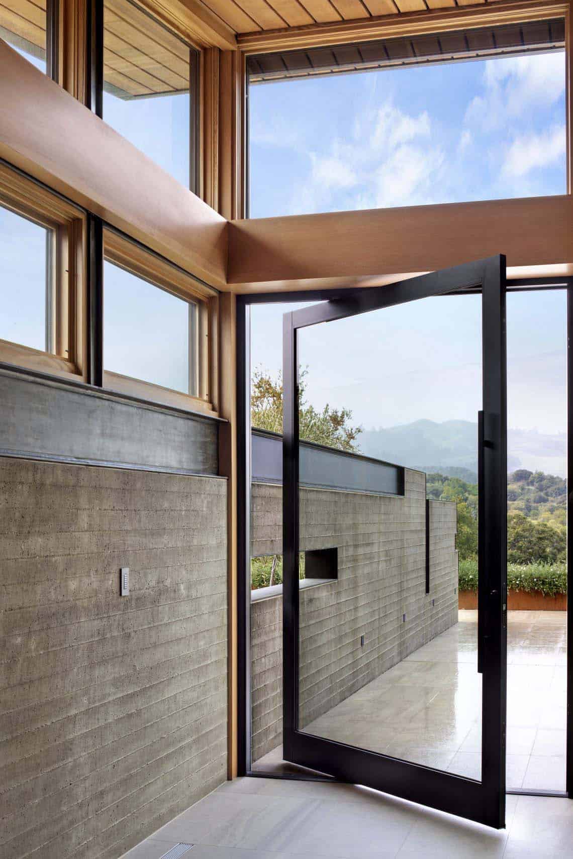 midcentury home entry