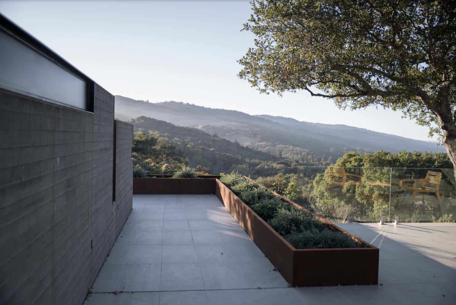 midcentury patio