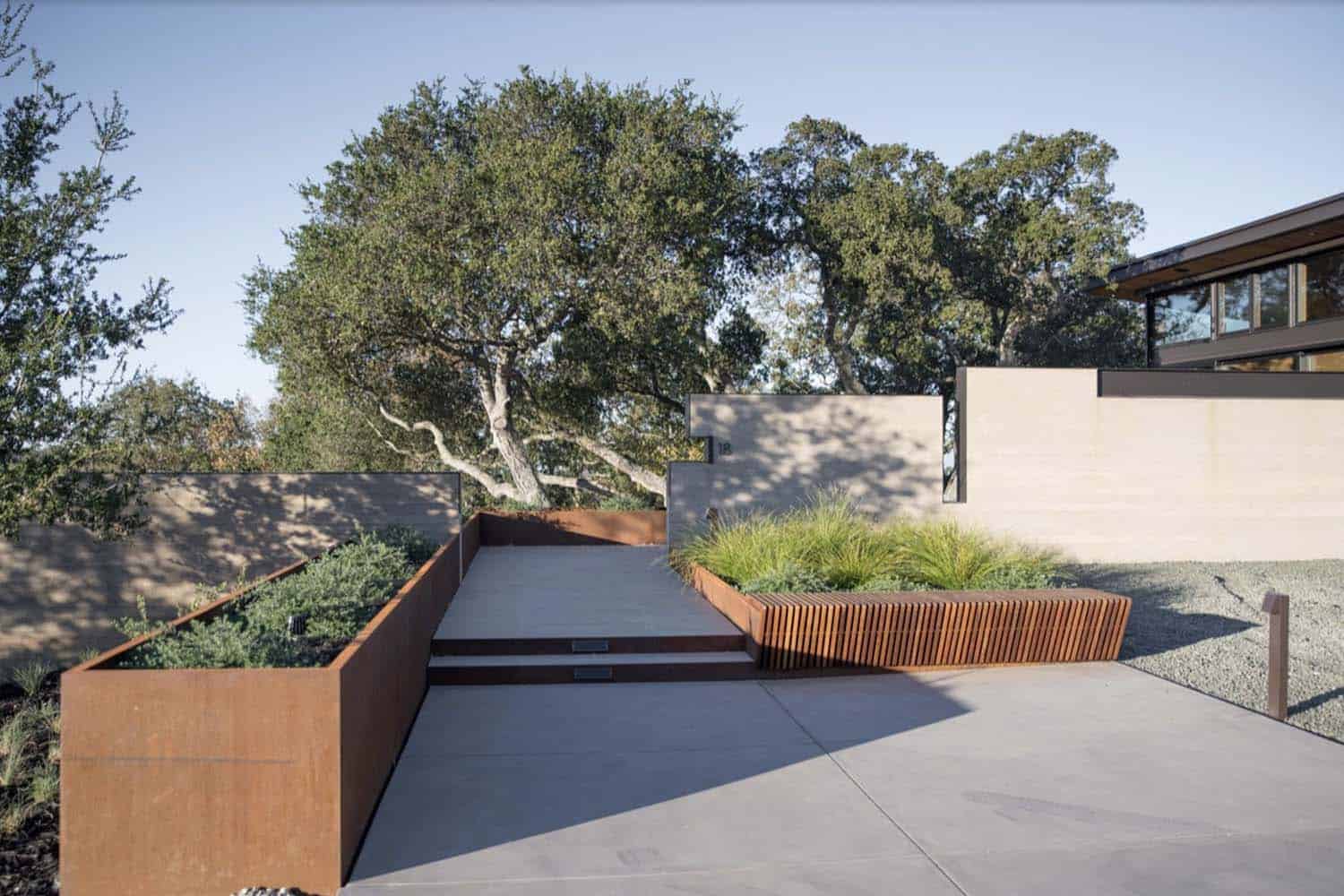 midcentury patio