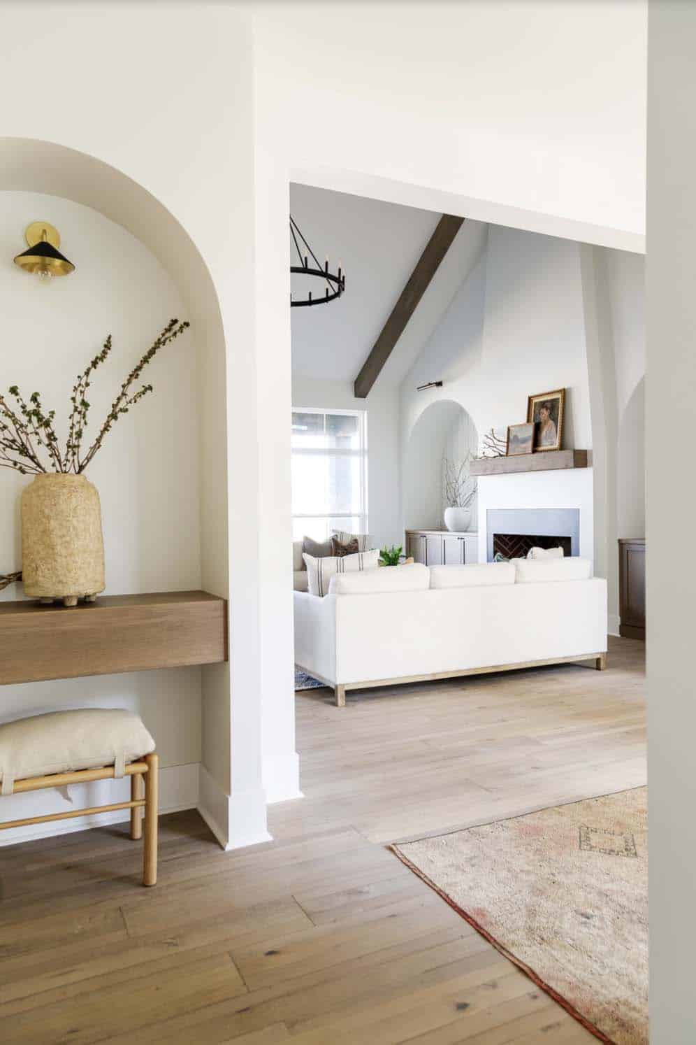 farmhouse style home entry