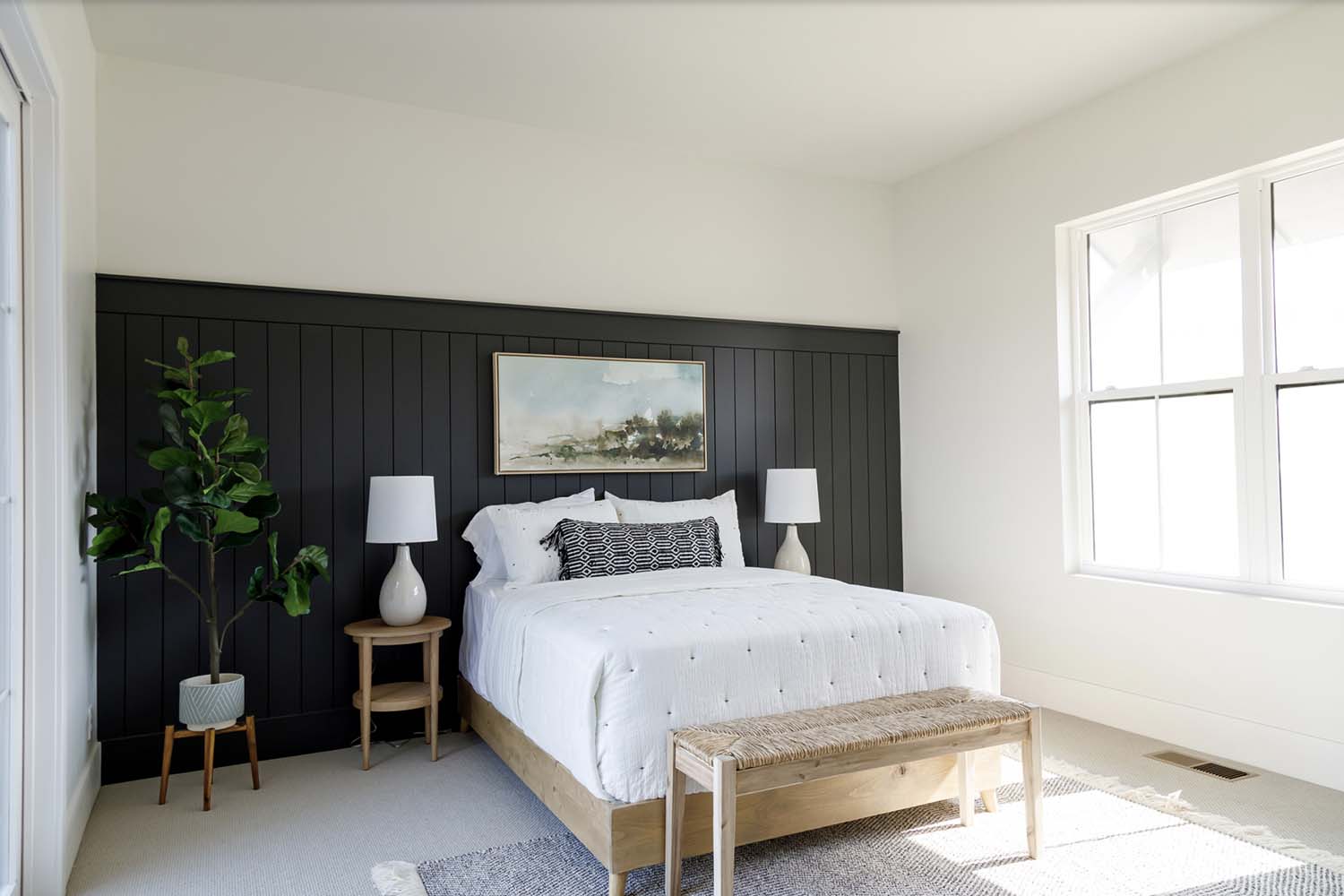 farmhouse style bedroom