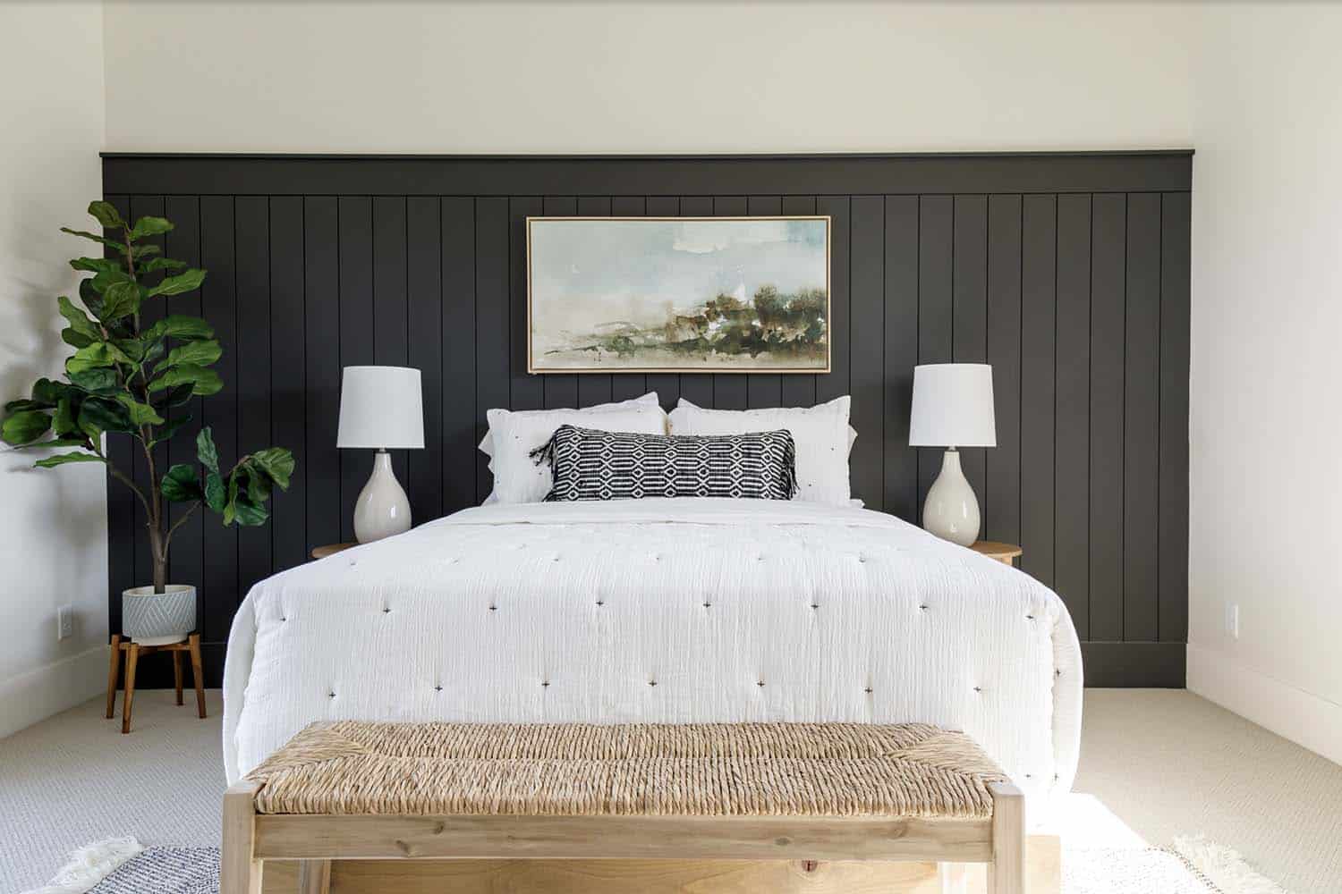 farmhouse style bedroom