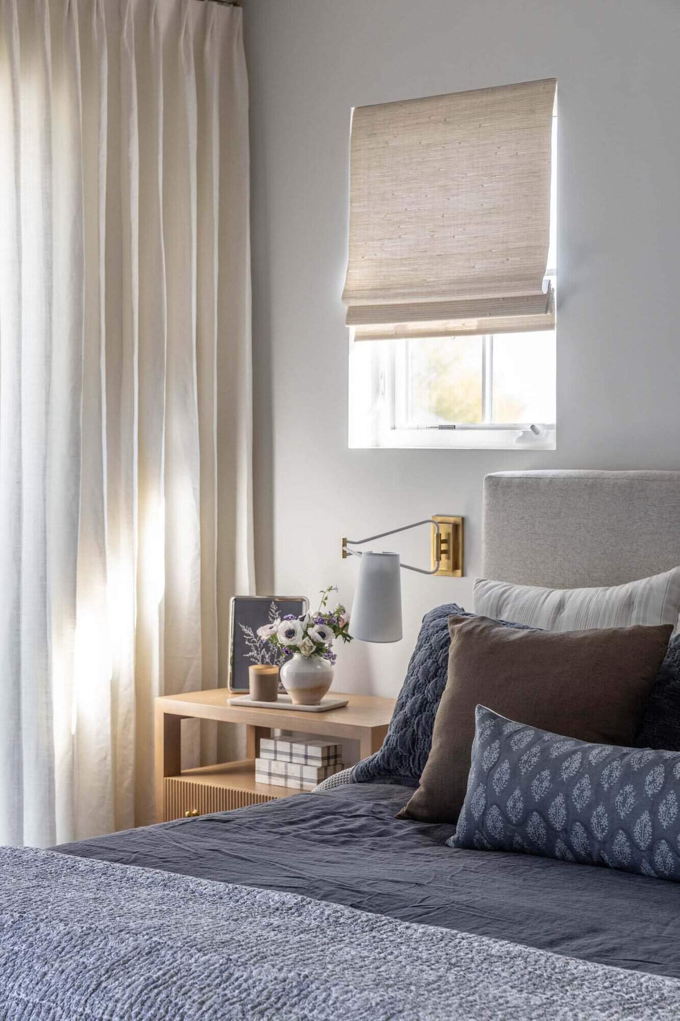transitional style bedroom
