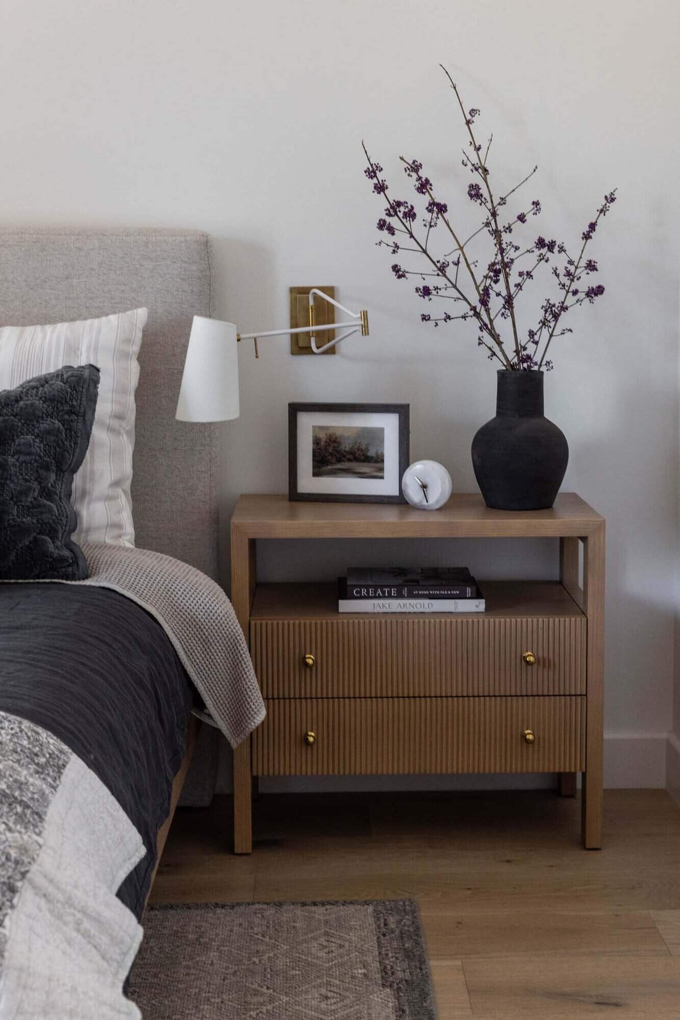 transitional style bedroom