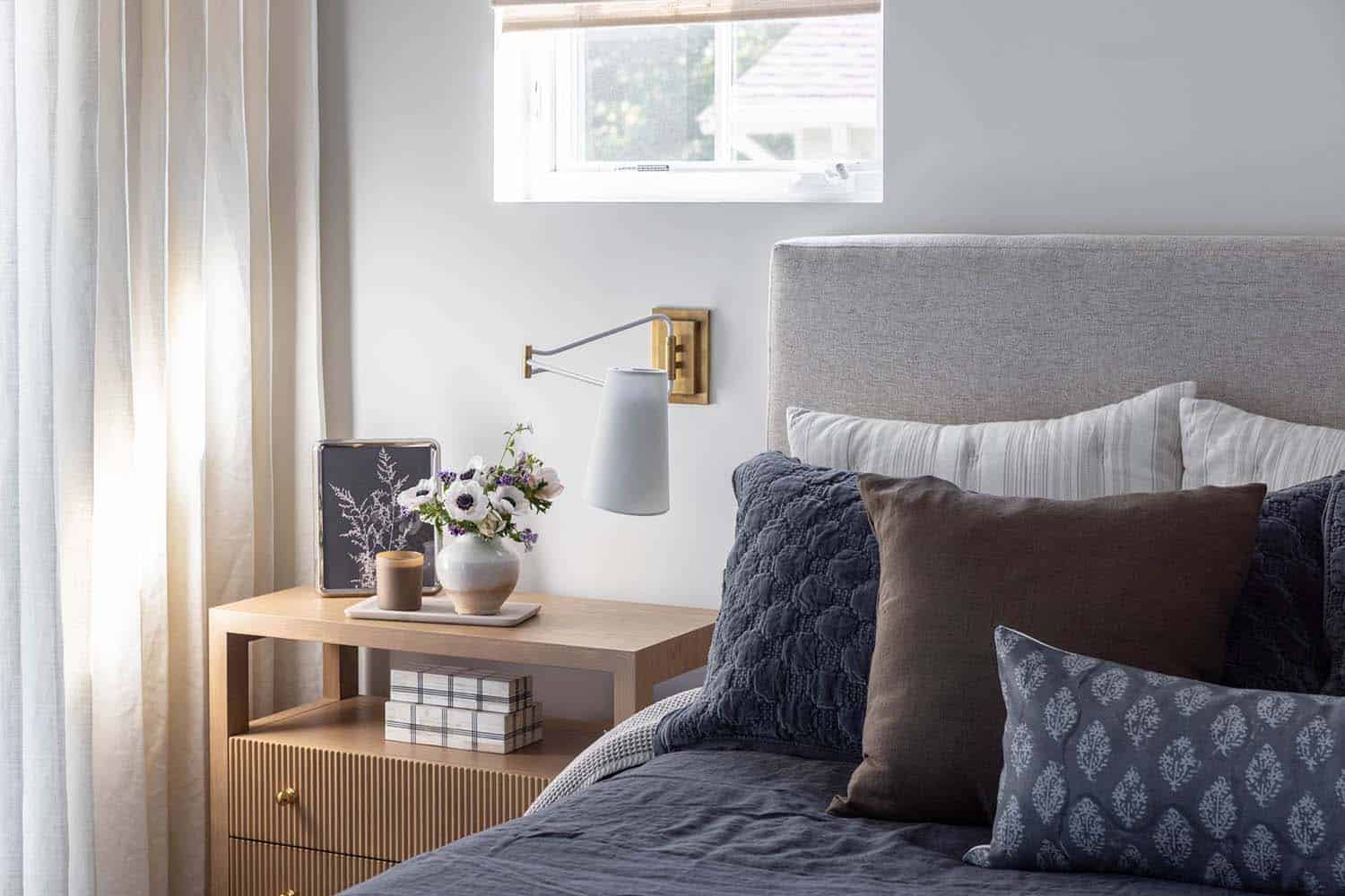 transitional style bedroom