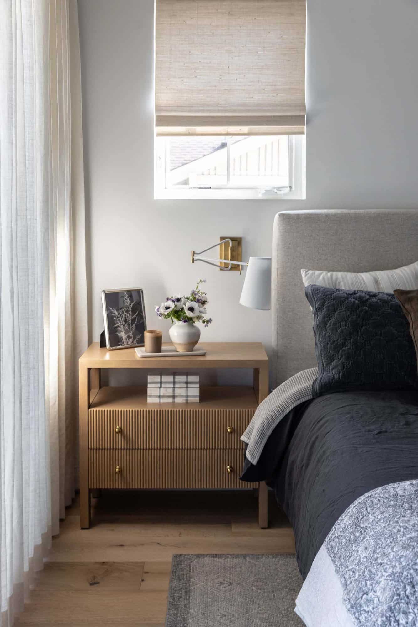 transitional style bedroom