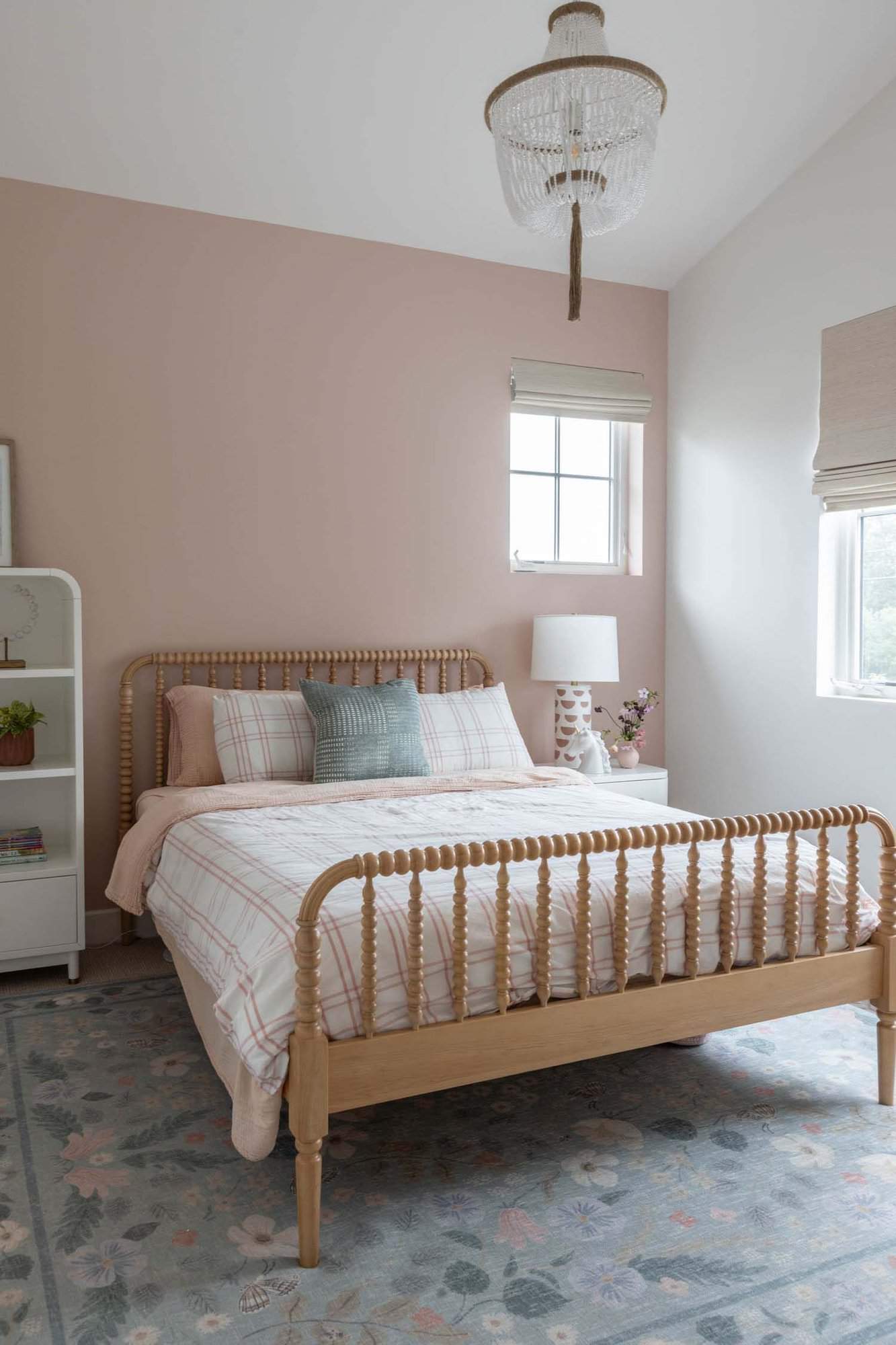 transitional style girls bedroom