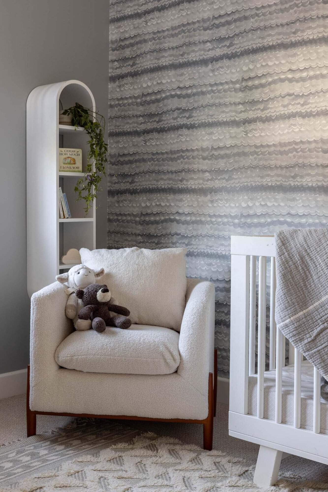 transitional style nursery