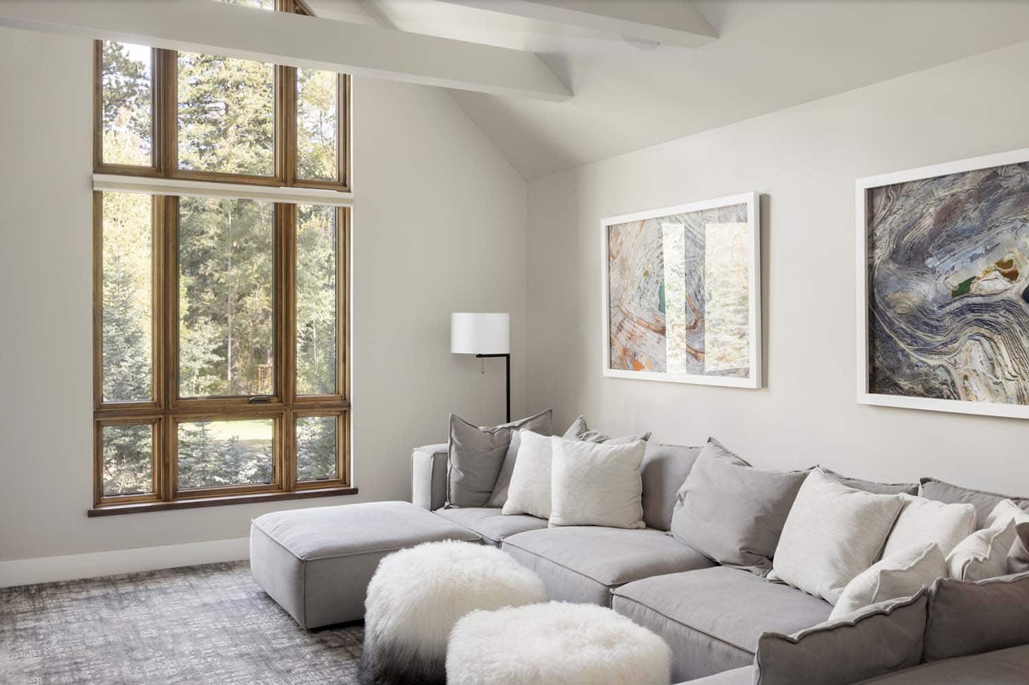 modern family room