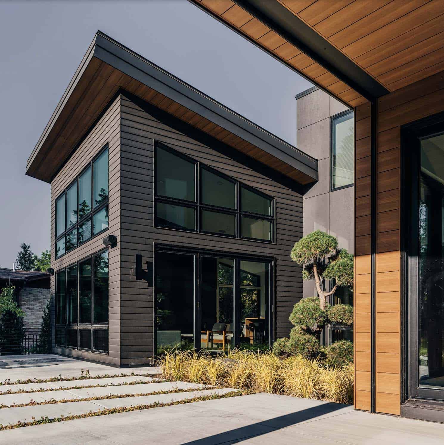 modern home exterior