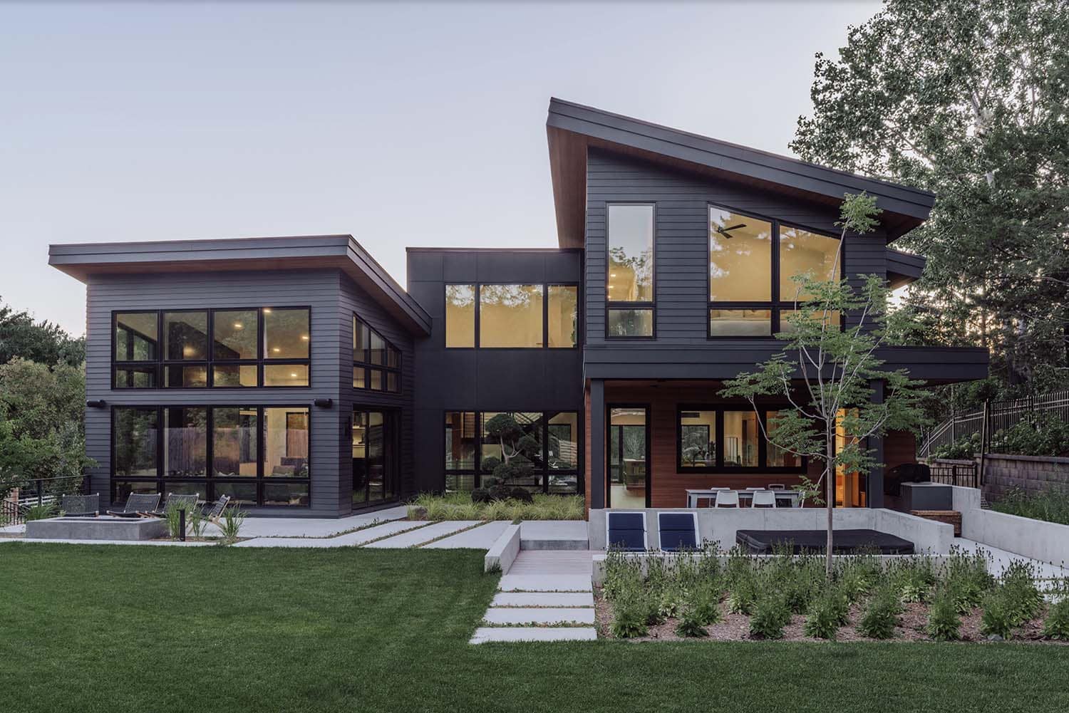 modern home exterior