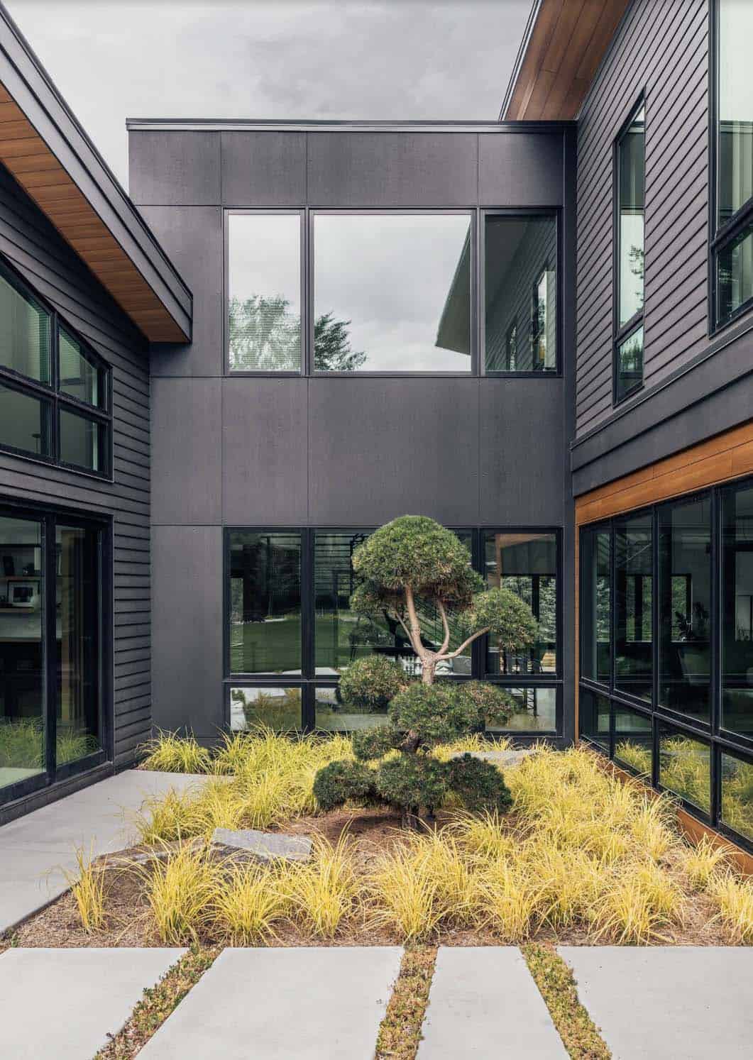 modern home exterior