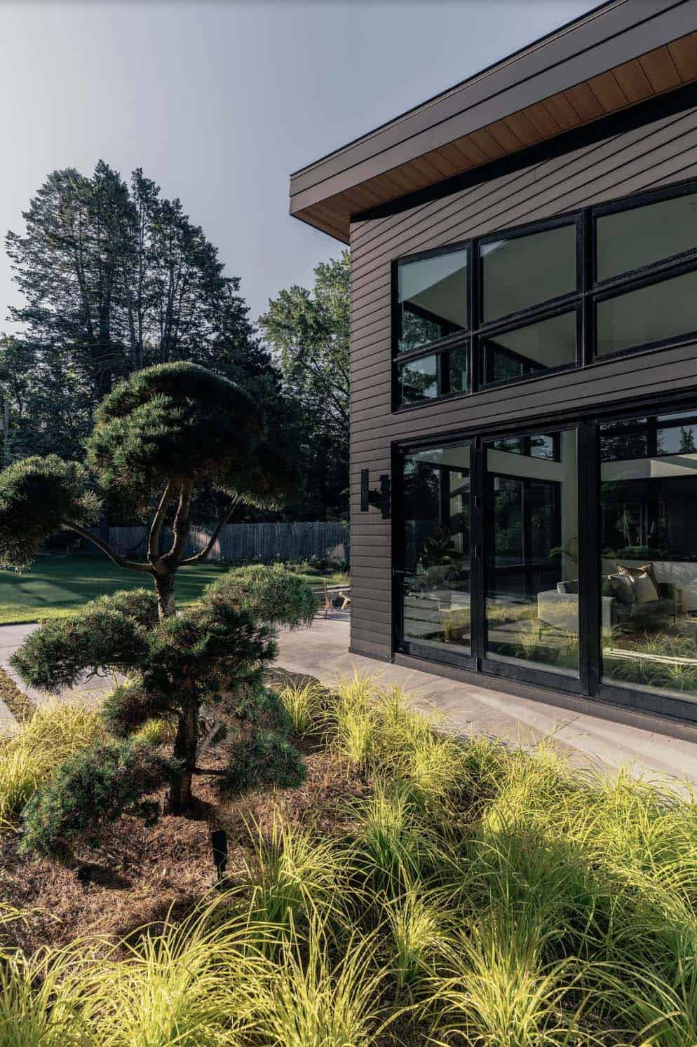 modern home exterior