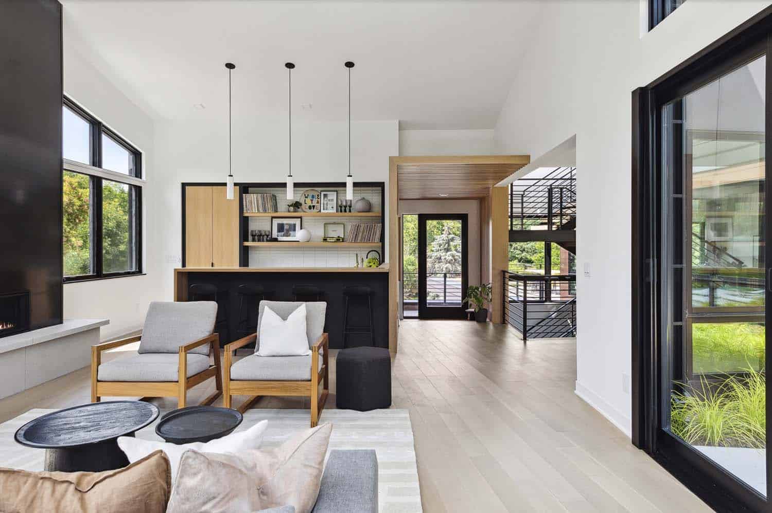 modern great room