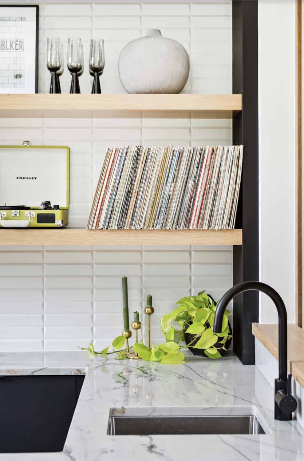 modern home bar