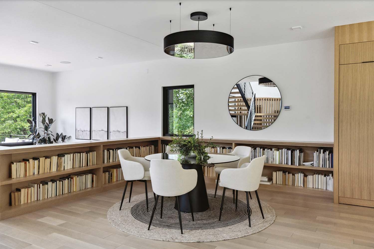 modern dining room